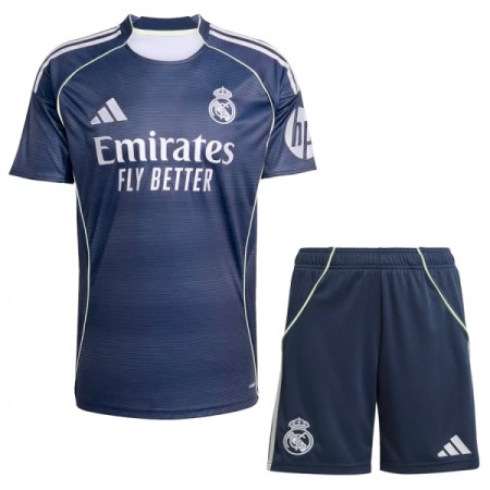 Real Madrid Matchtröjor Barn Borta Fotbollströja 2025-26